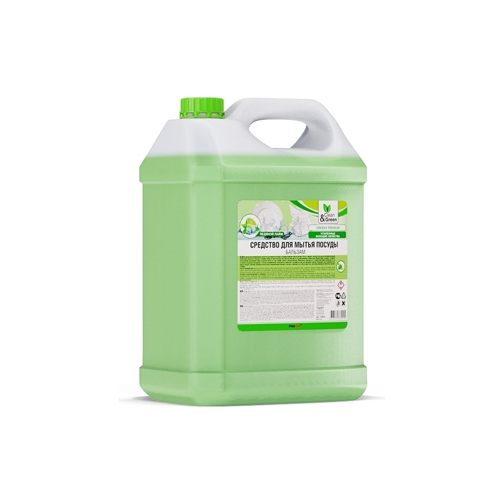 Изображение товара Средство для мытья посуды Prokhим Greeny Premium Лайм и мята