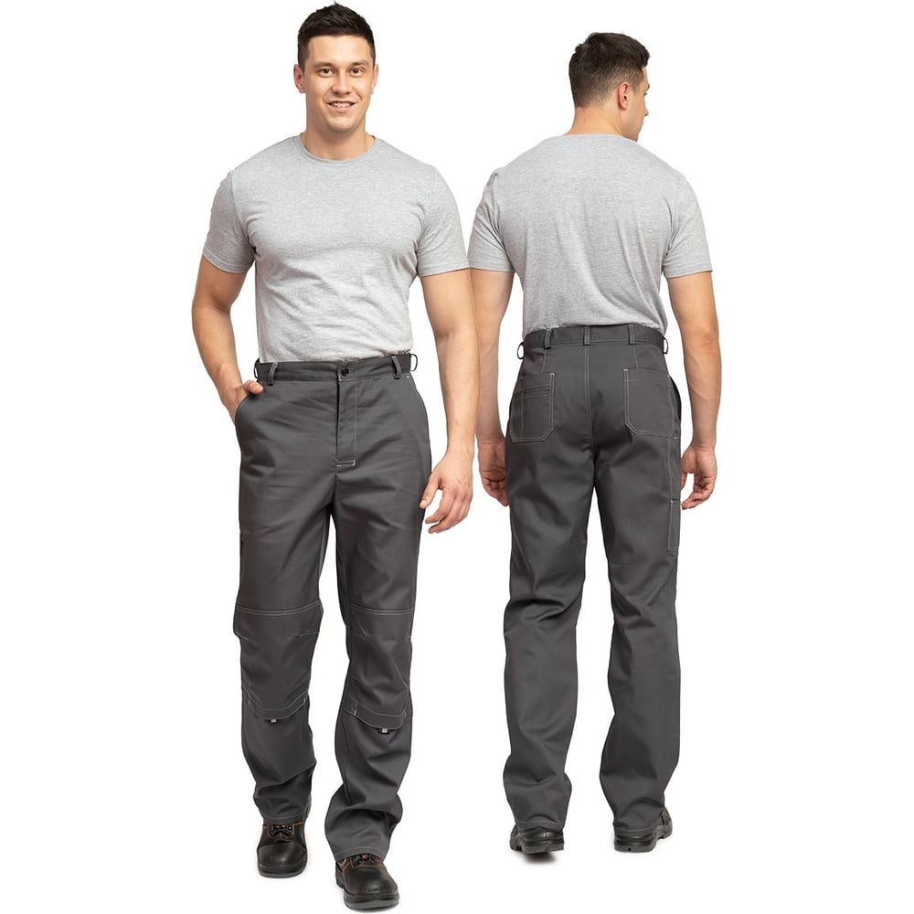 Изображение товара Мужские брюки Прабо Люкс серого цвета размер 48-50/182-188