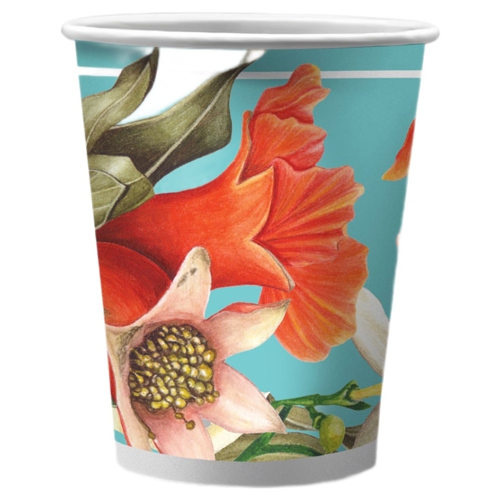 Изображение товара Набор бумажных стаканов ND Play Гранат 250 мл, 6 шт