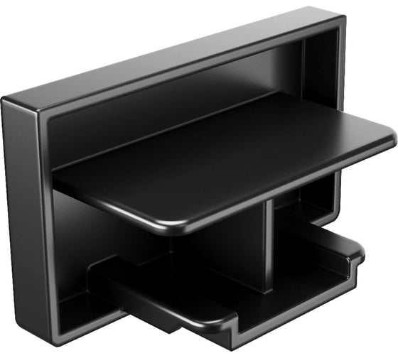 Изображение товара Заглушка для шинопровода однофазного geniled черная 22029