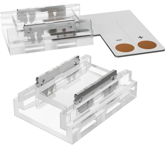 Изображение товара Коннектор для светодиодной ленты geniled 10мм L-образный угловой прокалывающий 12357