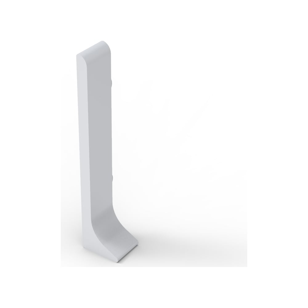 Изображение товара Заглушки для плинтуса ДИАЛ 40 серебро матовые 2 шт