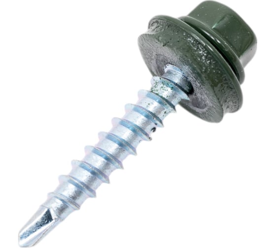 Изображение товара Кровельный саморез Daxmer 4,8x29 RAL 6020 сверло №1, 250 шт 00000303825