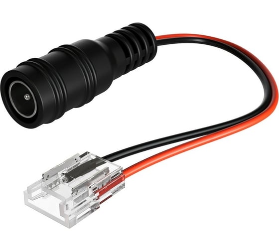 Изображение товара Коннектор для светодиодной ленты geniled Jack мама 8мм для подключения прокалывающий 12355