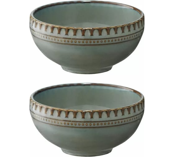 Изображение товара Набор из 2 пиал Tkano темно-серого цвета, коллекция Kitchen Spirit, 200 мл TK22-TW_SBW0002