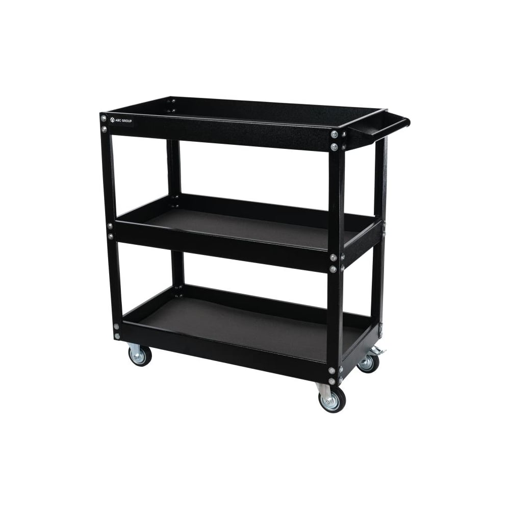 Изображение товара Инструментальная тележка ABC 3 полки 700x350x760 мм ИТЛ-3Ч