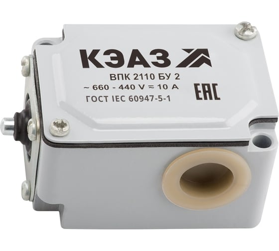 Изображение товара Выключатель путевой КЭАЗ ВПК-2110Б-У2- 151288