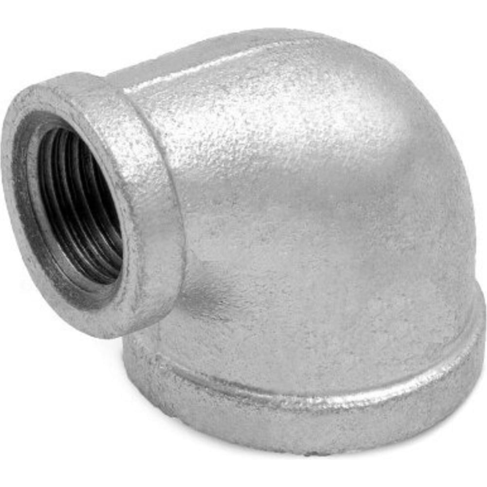 Изображение товара Угольник переходной BTI из оцинкованного чугуна 1/2 1/2 для труб водоснабжения
