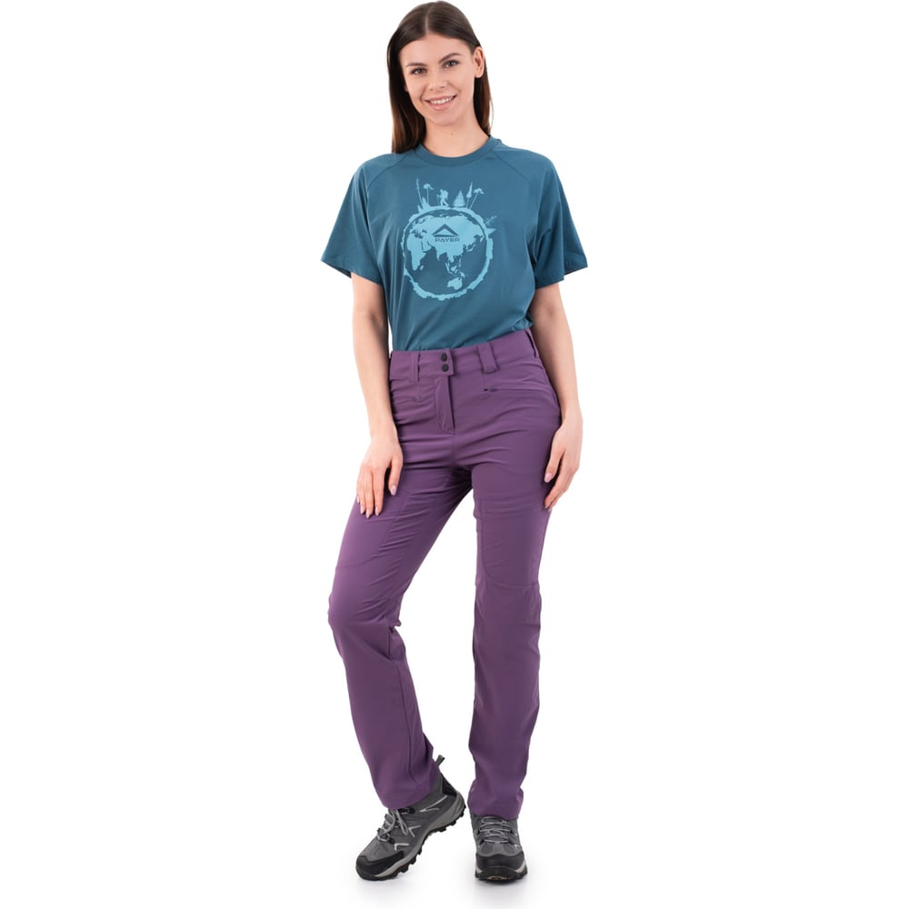 Изображение товара Женские брюки PAYER Маниса темная лаванда, размер 44-46, рост 170-176 см