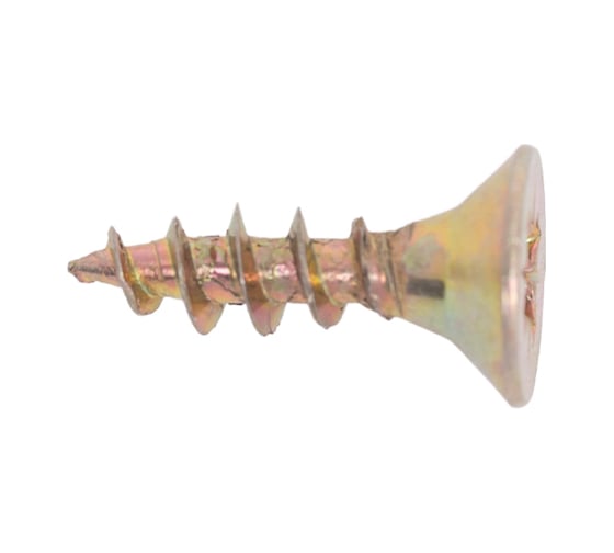 Изображение товара Саморез универсальный МЕТАЛЛСЕРВИС 4,5x16 желтый цинк 1кг 1263844