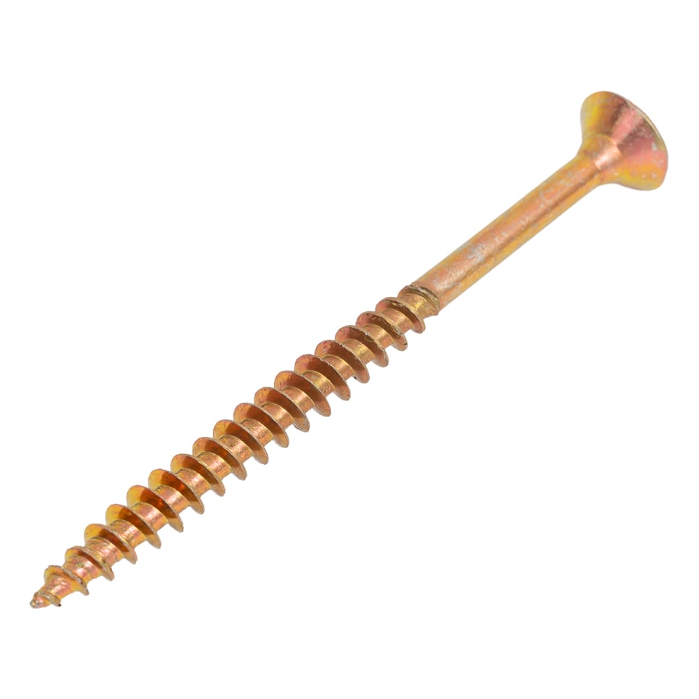 Изображение товара Саморез универсальный МЕТАЛЛСЕРВИС 6x80 желтый цинк 1кг