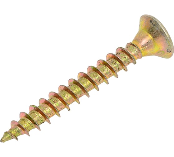 Изображение товара Саморез универсальный МЕТАЛЛСЕРВИС 4x35 желтый цинк 5кг 1264780