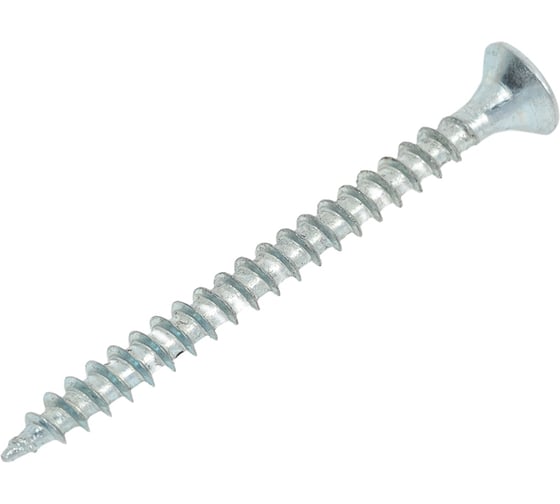 Изображение товара Саморез универсальный МЕТАЛЛСЕРВИС 3x35 белый цинк 500шт. МС 1265570