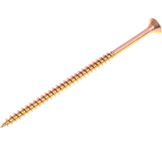 Изображение товара Саморез универсальный МЕТАЛЛСЕРВИС 4x80 желтый цинк 3кг 1263962