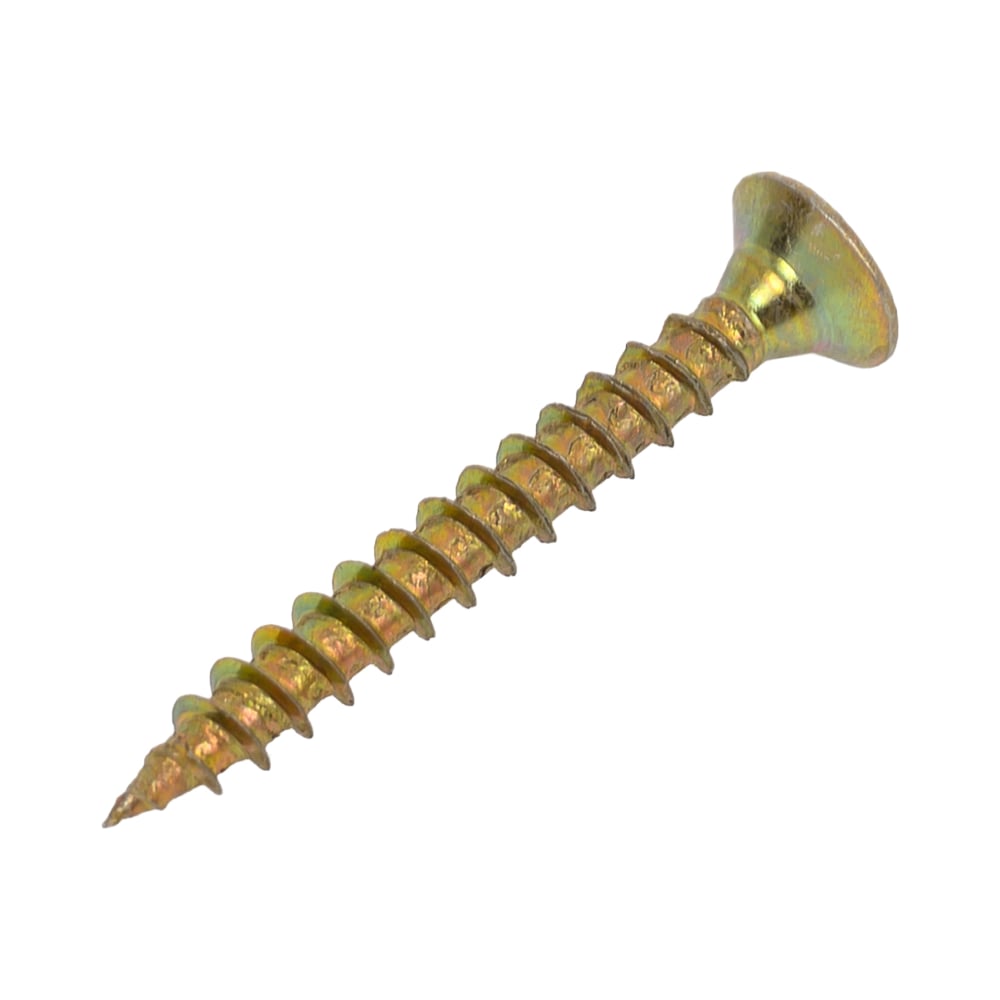 Изображение товара Саморез универсальный МЕТАЛЛСЕРВИС 3x25 желтый цинк 0,3кг