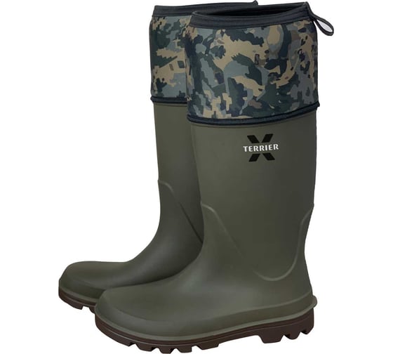 Изображение товара Сапоги водонепроницаемые из ПУ на подошве из ТПУ и с надставкой из многослойного материала ТЗРО XTerrier С1310, (р. 285)