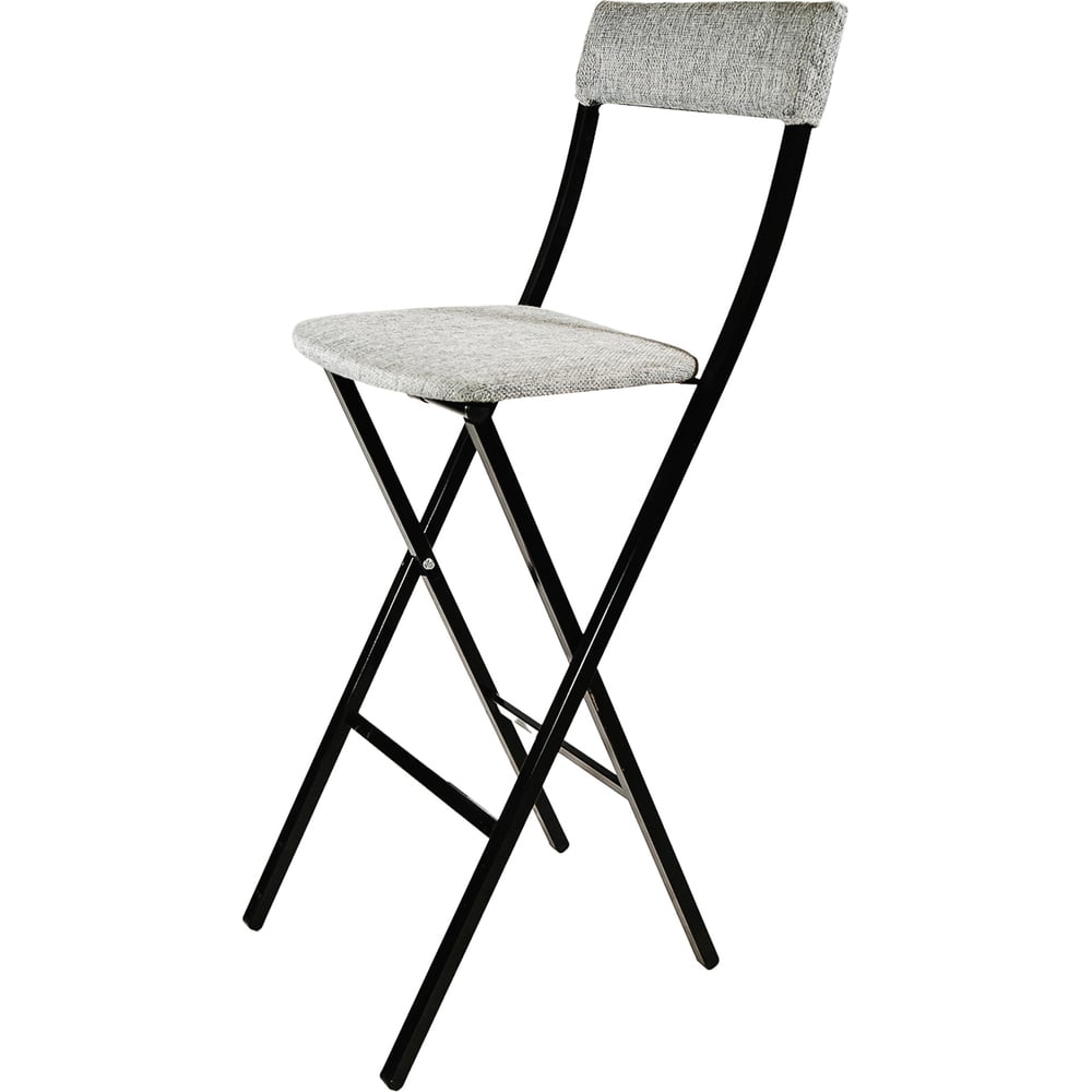 Изображение товара Стул MODULE`S TYLE Эмин барный серая рогожка черный