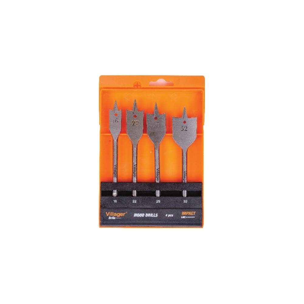 Изображение товара Набор сверел DWS-SET 4 PCS Villager 062718