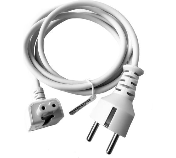 Изображение товара Кабель-удлинитель для адаптера питания PALMEXX MacBook, 1.8м, белый PA-CABL-MS-WH