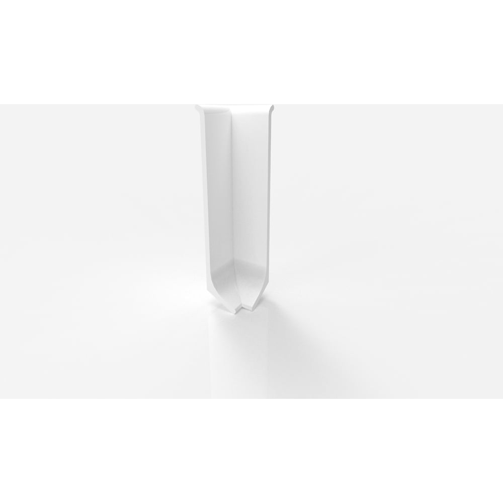 Изображение товара Угол внутренний для плинтуса Диал 100 серебро матовое