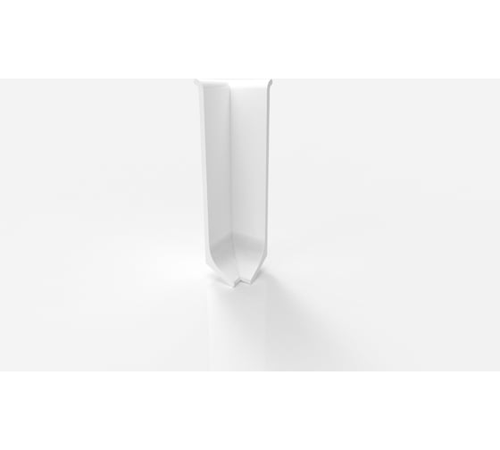 Изображение товара Угол внутренний для плинтуса Диал 100 серебро матовое 4687204783838