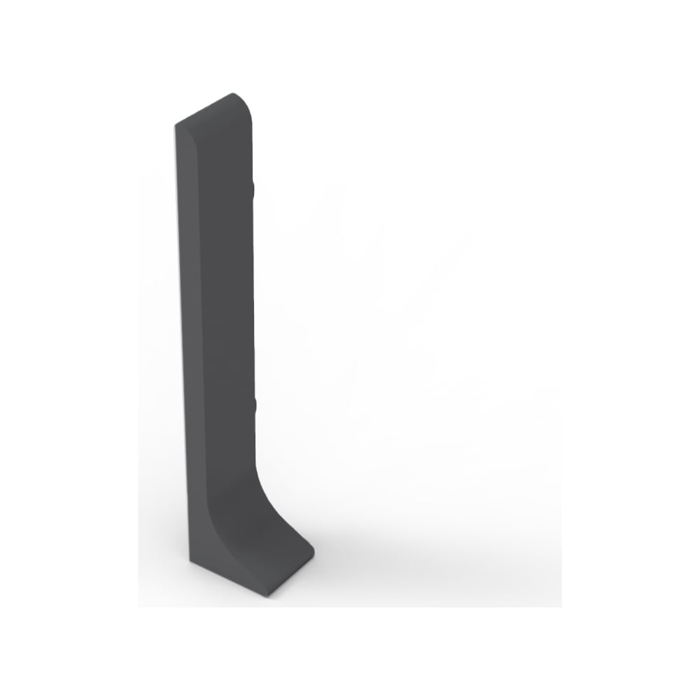 Изображение товара Заглушки для плинтуса Диал 80 Черный матовый 2 шт