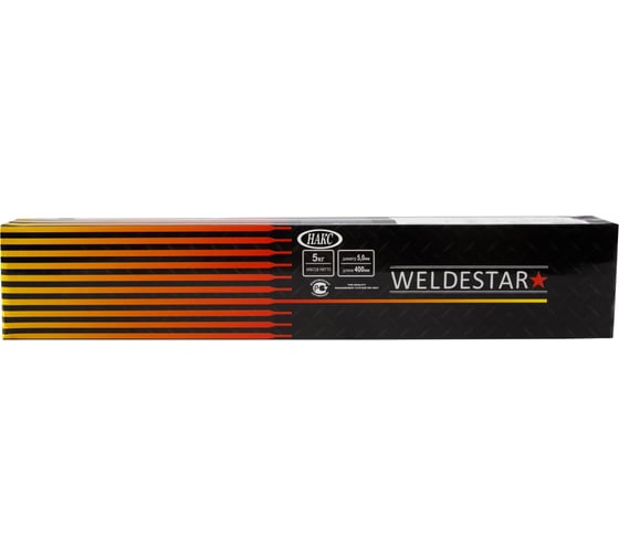 Изображение товара Электроды WELDESTAR WS Super 5.0x400мм WSAT46S504005