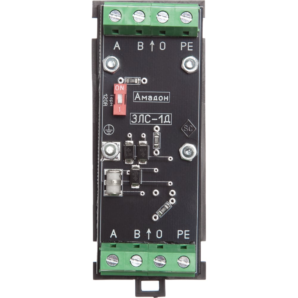 Изображение товара Защитное устройство линии связи АМАДОН RS-485 ЗЛС-1Д компактное и надежное