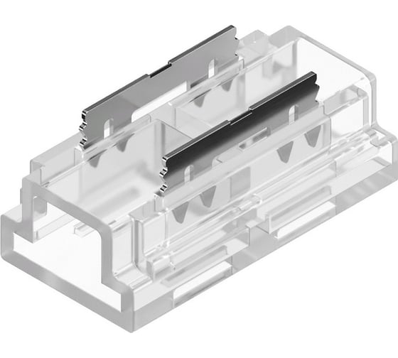 Изображение товара Набор коннекторов прямых для светодиодной ленты geniled СОВ 5мм 5шт 2pin прокалывающий 12375