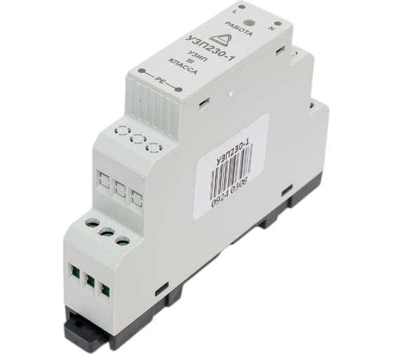 Изображение товара Устройство защиты линий питания АМАДОН 230 В. УЗИП III класса УЗП230-1