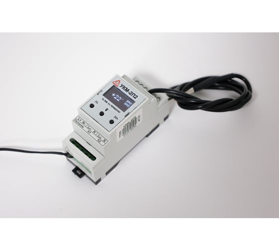 Изображение товара Термостат электронный двухканальный АМАДОН с ЖК дисплеем и выносным датчиком, -50...+100 °С, 12…36 В УКМ-2П2