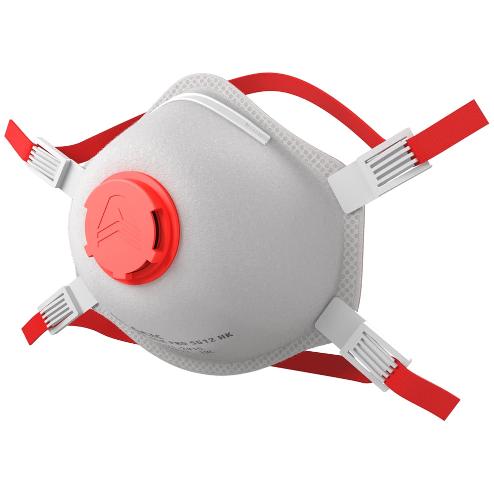 Изображение товара Чашеобразный респиратор ДСК DSK PRO 5512 НК с клапаном FFP3, 10 шт РЕС46 072
