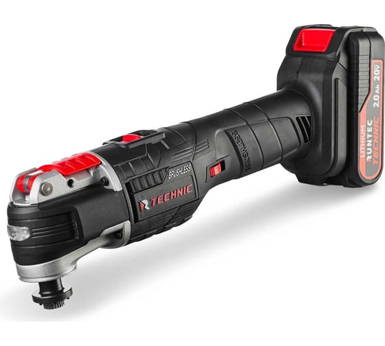 Изображение товара Аккумуляторный реноватор RUNTEC TECHNIC 20 В, 2x2 Ач, 400 Вт RT-MT400T