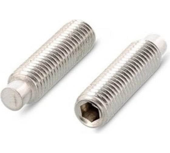 Изображение товара Винт ЦКИ установочный, DIN915 М5x5 A4 HEX 2.5, 25 шт. 76779