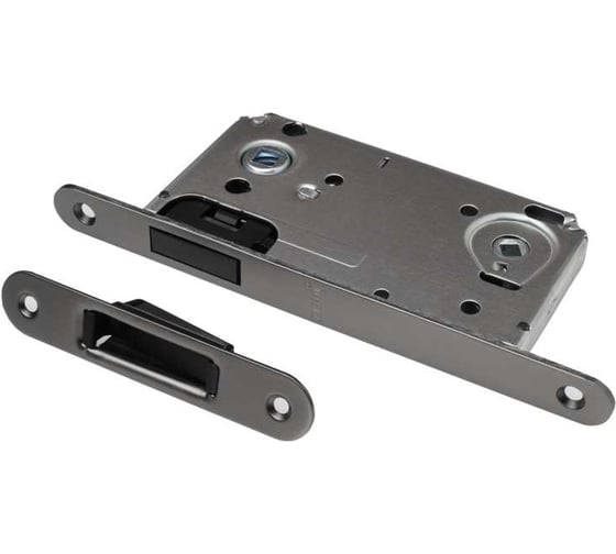 Изображение товара Магнитная защелка сантехническая Ренц матовый черный никель INMagn 2090 MBN