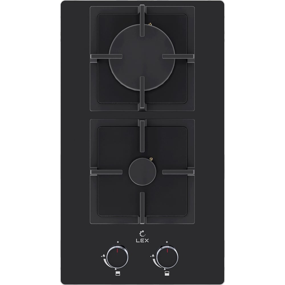 Изображение товара Газовая панель Lex GVG 324 BBL CHAO000415 с электроподжигом и газ-контролем