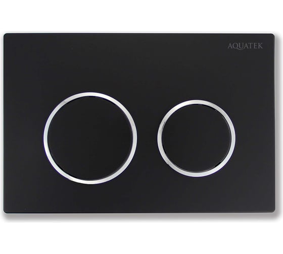 Изображение товара Панель смыва Aquatek Small TDI-0000003 черная матовая 00000131535