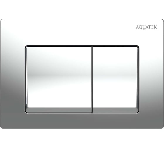 Изображение товара Панель смыва Aquatek Small хром глянец TDI-0000005 00000131536