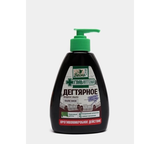 Изображение товара Мыло жидкое ВЕСНА Главаптека, Дегтярное, 280 г 5111