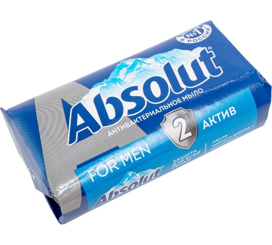 Изображение товара Мыло твердое ABSOLUT For men, лемонграсс и мята, 90 гр 6161