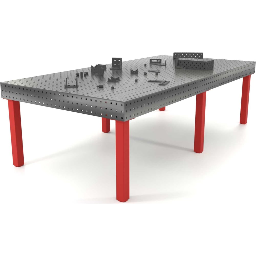 Изображение товара Сварочный стол Flamet Expert 12 мм 1450x2500 надежное оборудование для сварочных работ