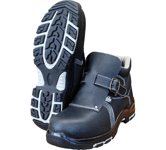 Изображение товара Ботинки сварщика кожаные фирма СТЕП ПУ летние БОТ130, 45 размер 00-00004902