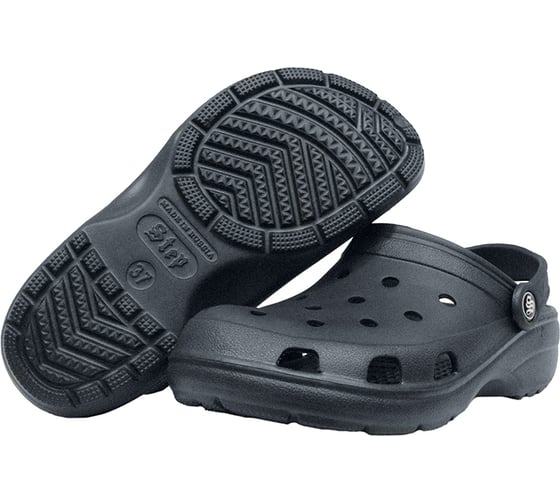 Изображение товара Сабо фирма СТЕП ЭВА медицинские с ремешком и перфорацией, модель 3, синий, размер 46 00-00002766