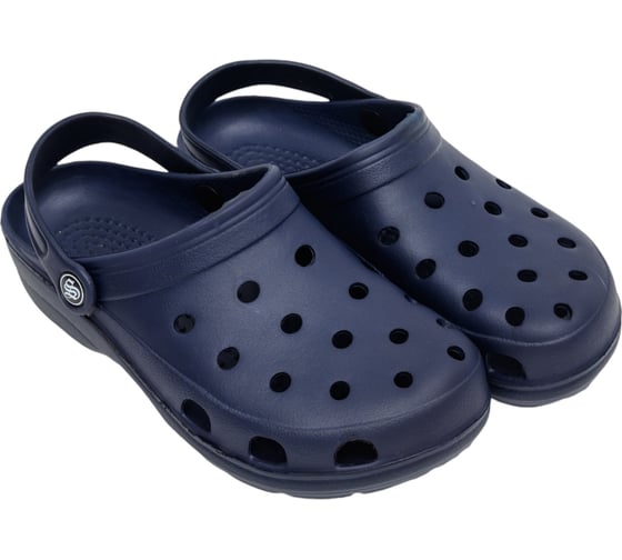 Изображение товара Сабо фирма СТЕП ЭВА медицинские с ремешком и перфорацией, модель 3, синий, размер 39 00-00002759