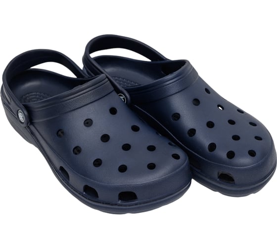 Изображение товара Сабо фирма СТЕП ЭВА медицинские с ремешком и перфорацией, модель 3, синий, размер 42 00-00002762