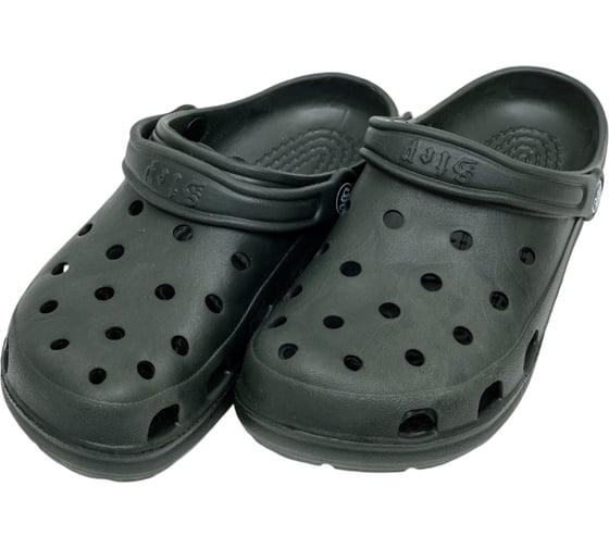 Изображение товара Сабо фирма СТЕП ЭВА медицинские с ремешком и перфорацией, модель 3, олива, размер 37 00-00003702