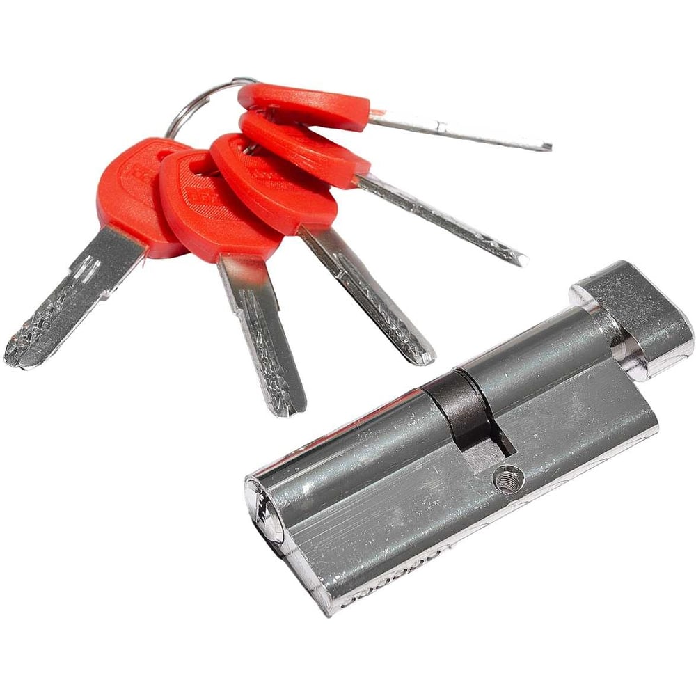 Изображение товара Цилиндр Doorlock V K2300Z N, никелированный, 45x35мм, 5 ключей