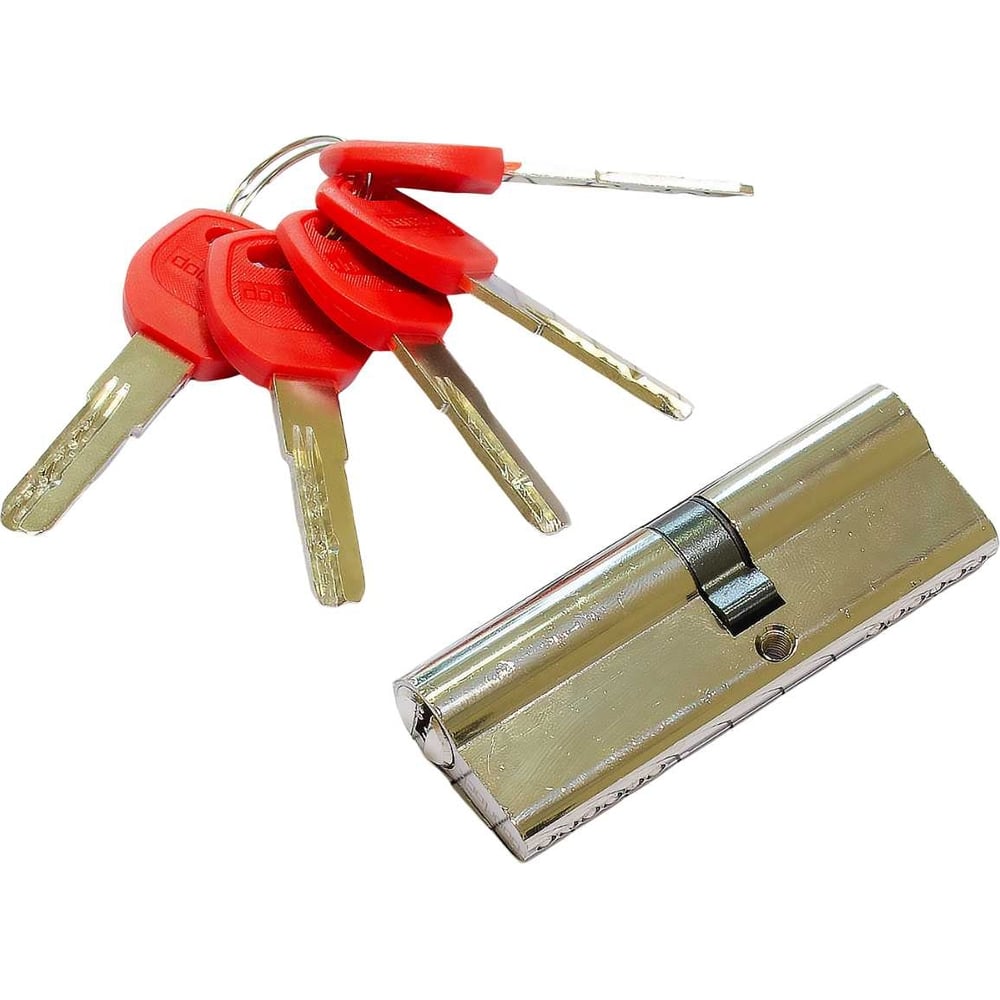 Изображение товара Цилиндр дверной V 2300Z N серия Variant никелированный, 35x45 мм, 5 перф.ключей