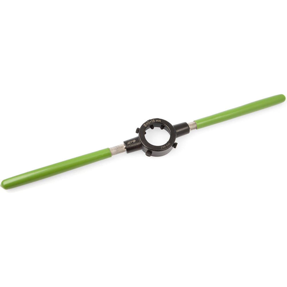 Изображение товара Плашкодержатель стальной Ø45 мм для надежной фиксации плашек, Дело Техники