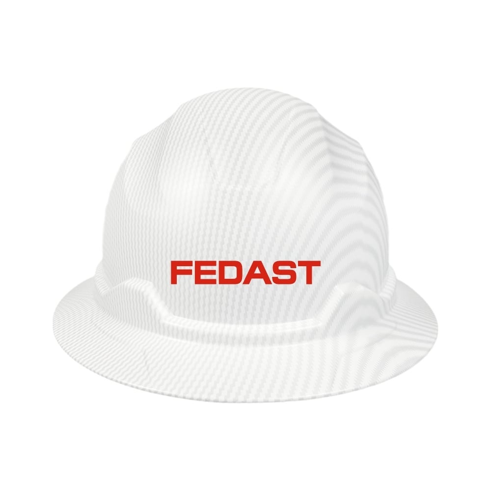 Изображение товара Строительная каска Fedast белая FD-kaska1 для защиты головы на стройке